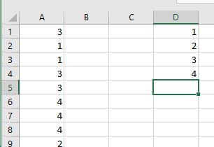 List All Possible Values