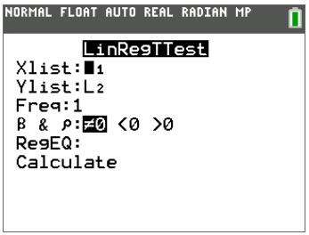 Make sure the proper lists are selected after data is input.